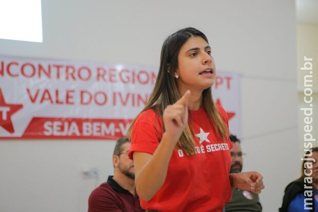 PT confirma Camila Jara como pré-candidata à prefeita de Campo Grande PT confirma Camila Jara como pré-candidata à prefeita de Campo Grande