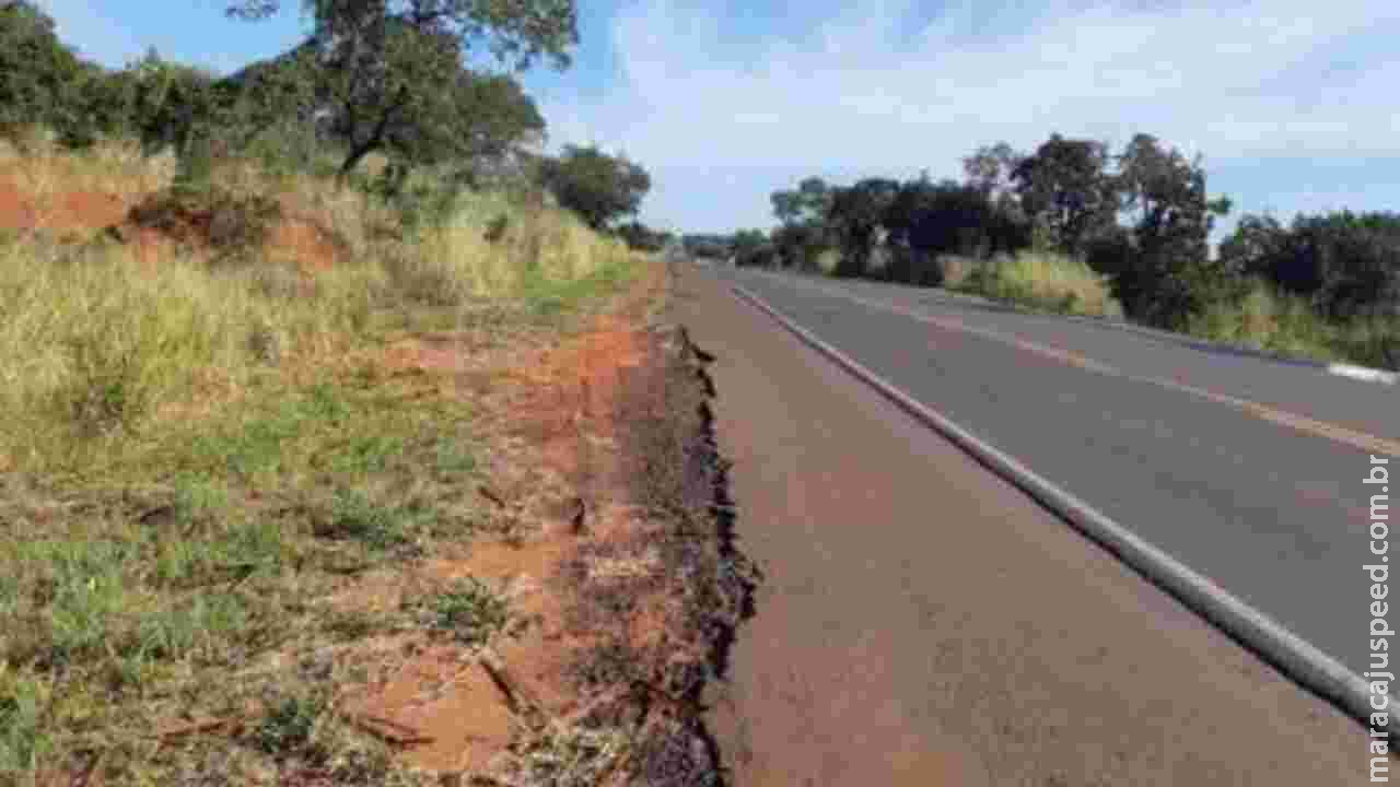 Recuperação de 144 quilômetros da BR-262 em MS pode custar até R$ 41 milhões