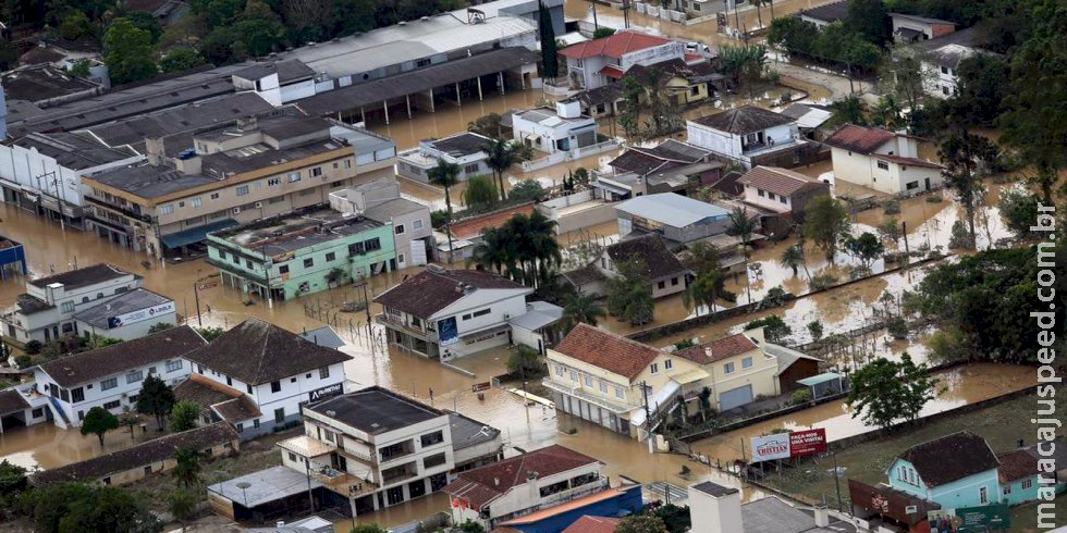 Santa Catarina permanece em alerta para temporais