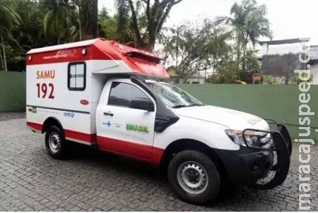 Viatura do SAMU uma Ford RANGER é furtada em Sidrolândia Viatura do SAMU uma Ford RANGER é furtada em Sidrolândia