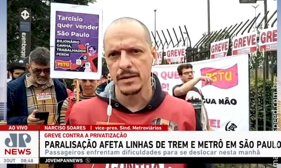 Vice-presidente dos metroviários rebate Tarcísio, repudia privatização e faz apelo por mais investimentos e tarifa reduzida