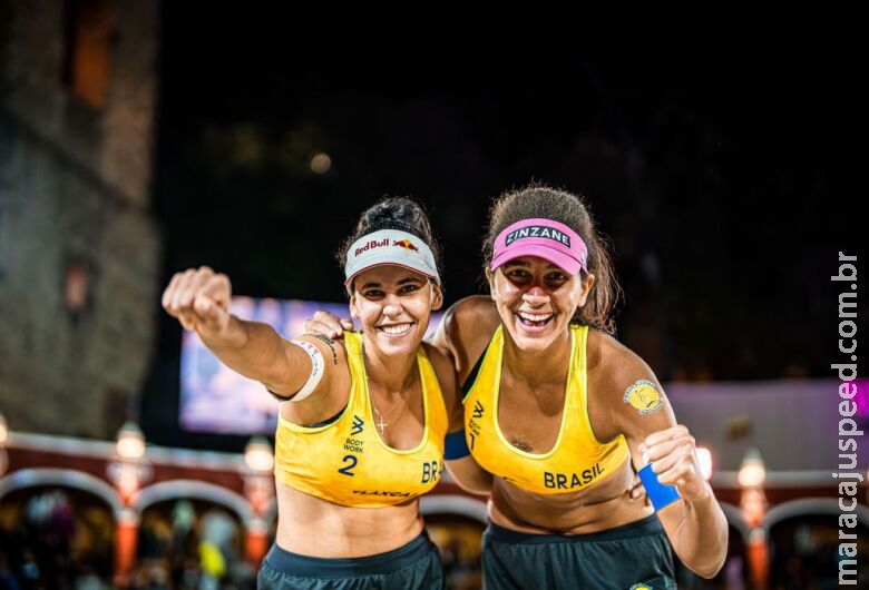 Vôlei de Praia: Duda e Ana Patrícia decidem à noite título do Mundial Vôlei de Praia: Duda e Ana Patrícia decidem à noite título do Mundial