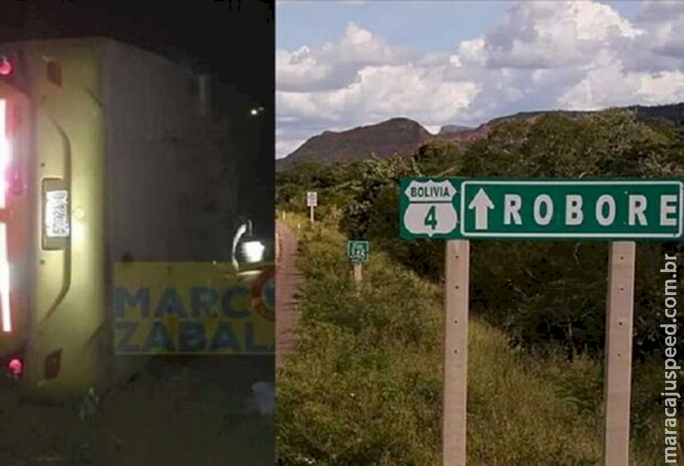 Acidente entre ônibus e caminhão deixa cinco mortos e dezenas de feridos na estrada bioceânica na fronteira Corumbá e Bolívia
