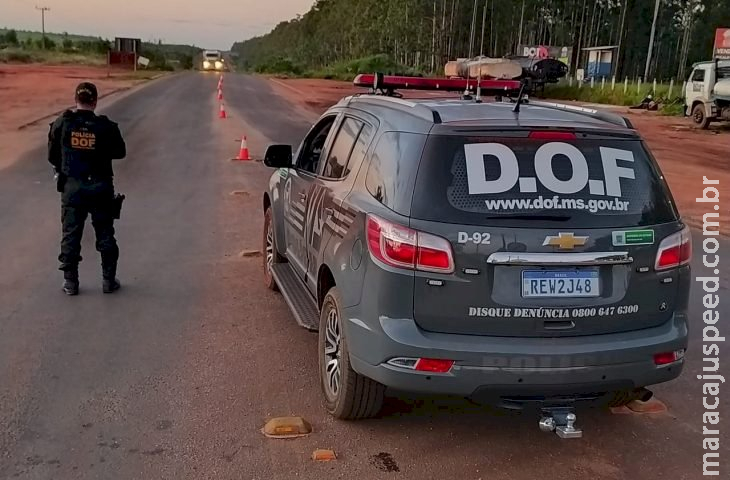 Ações da segurança pública fazem roubos reduzirem na fronteira do Mato Grosso do Sul