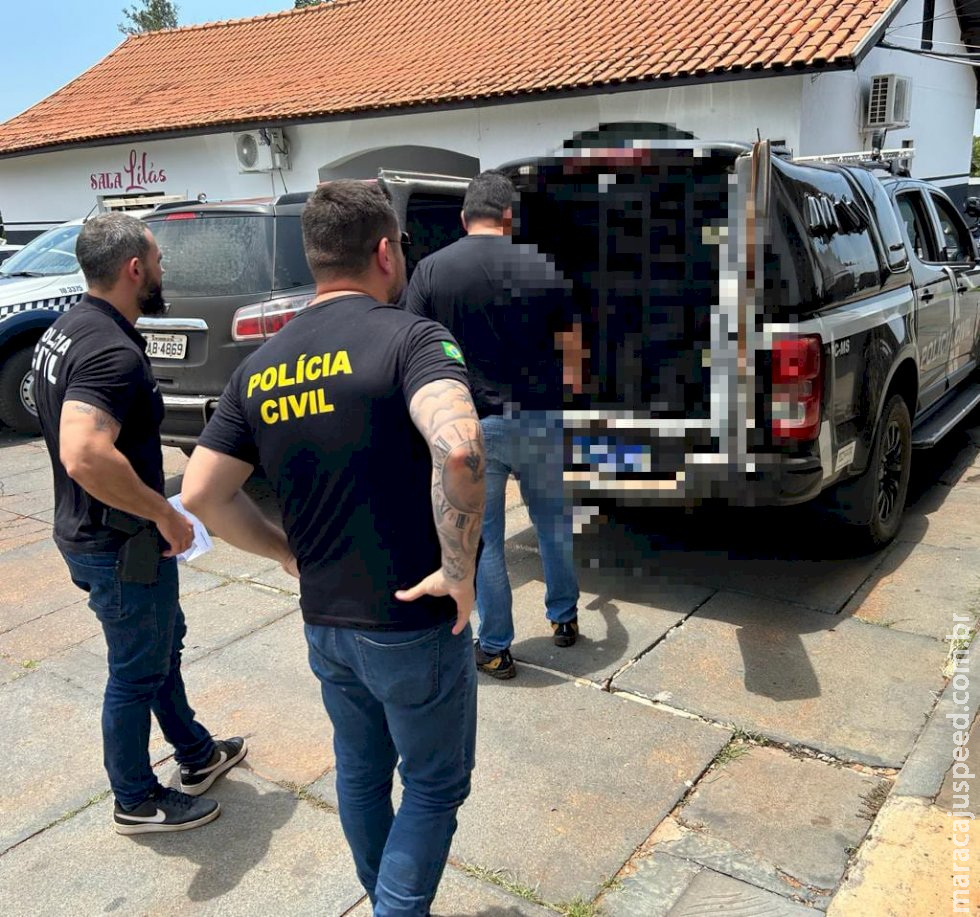 Acusado de violência doméstica e quebrar tornozeleira eletrônica é preso pela Polícia Civil de Caarapó Acusado de violência doméstica e quebrar tornozeleira eletrônica é preso pela Polícia Civil de Caarapó