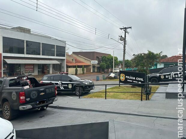 Após assassinato em Mundo Novo, polícia monta operação e prende três pessoas Após assassinato em Mundo Novo, polícia monta operação e prende três pessoas