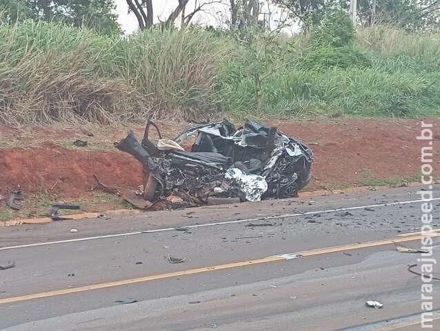 Caminhoneiro carbonizado em acidente da BR-163 é identificado