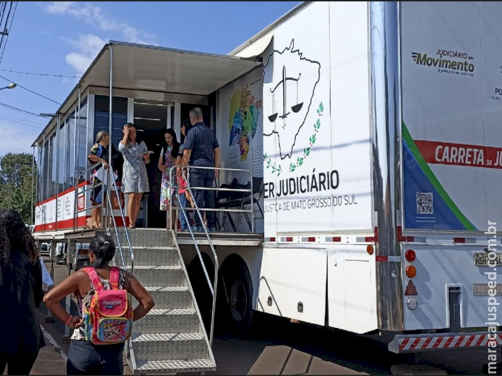 Carreta da Justiça levará serviços para população de Jateí e Vicentina