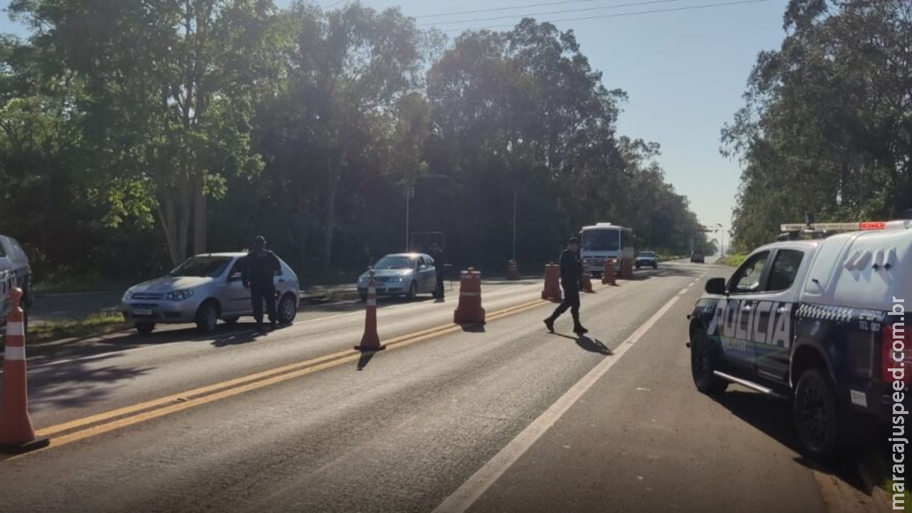 Com helicóptero, força-tarefa faz ação contra o tráfico de drogas em bairros de Três Lagoas