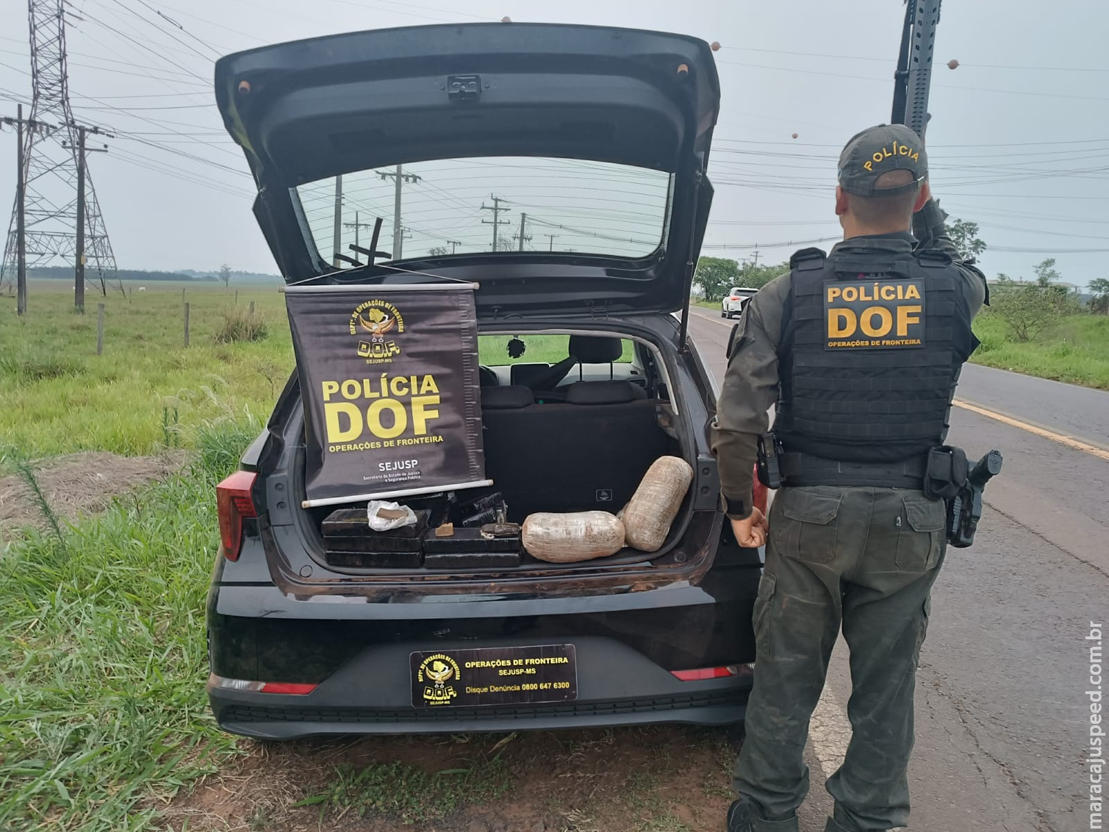 DOF prende dois homens com maconha, skunk e haxixe marroquino em Eldorado DOF prende dois homens com maconha, skunk e haxixe marroquino em Eldorado