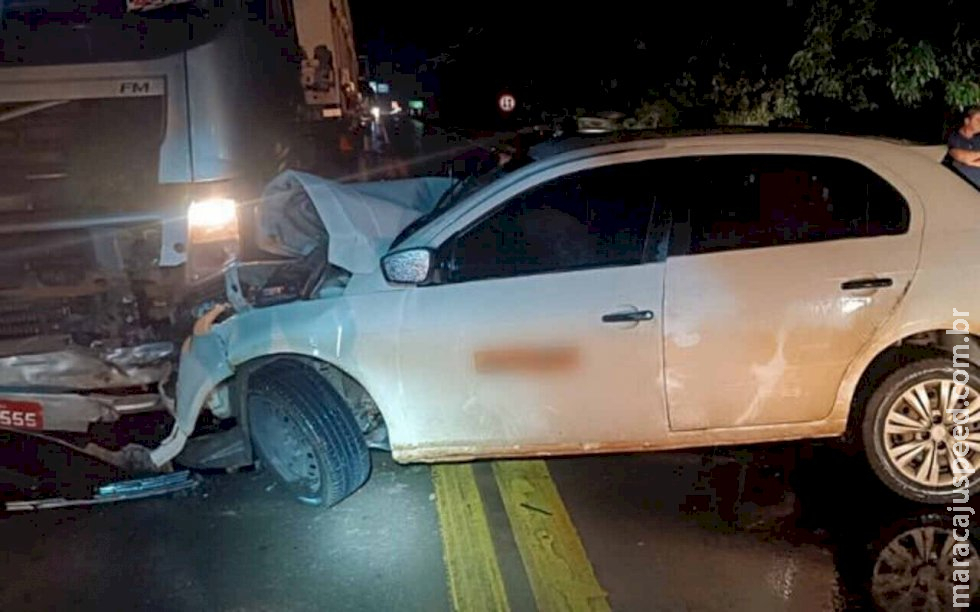 Filho de motorista morto em acidente na BR-163, em Caarapó, segue internado no Hospital da Vida