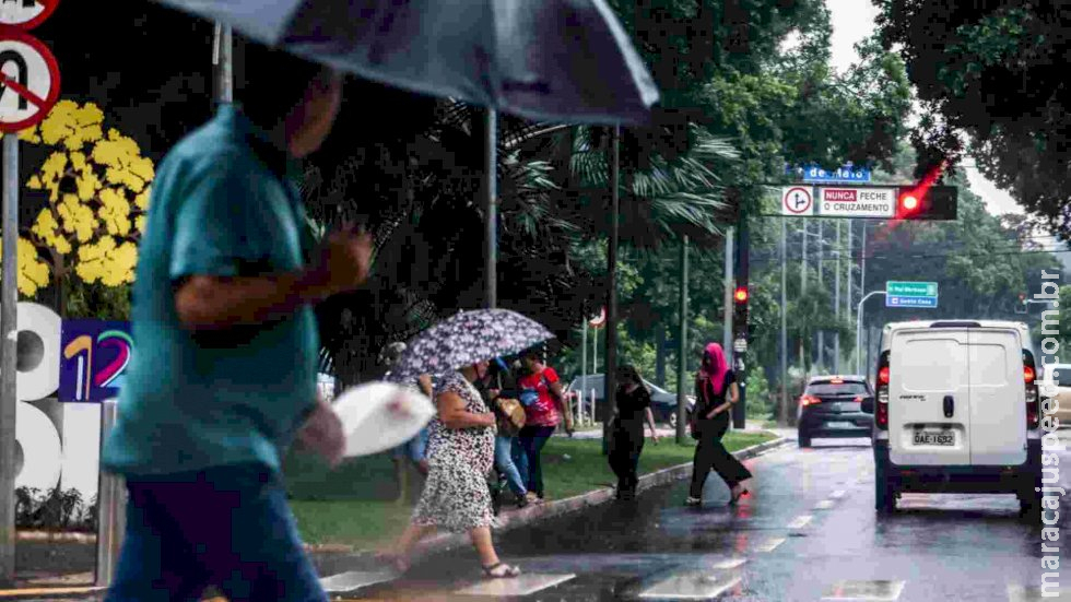 Frio não vem, mas chuva durante a semana ameniza temperaturas em Mato Grosso do Sul