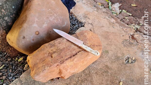 Funcionário leva facada após discutir com colega de trabalho em Miranda