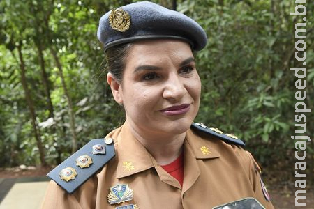 Governo do Estado promove a primeira coronel da história do Corpo de Bombeiros de MS