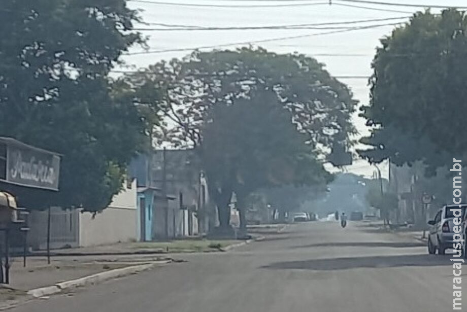 Incêndio deixa Corumbá com apagão de energia e internet e cobre cidade com fumaça Incêndio deixa Corumbá com apagão de energia e internet e cobre cidade com fumaça