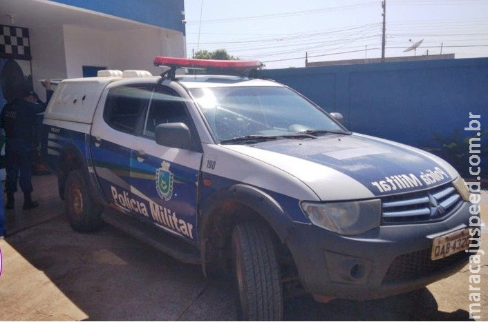 Mãe aciona a PM após filho lhe fazer ameaças com arma branca