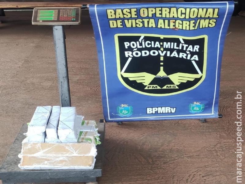 Maracaju: Polícia Militar Rodoviária apreende menor infrator que transportava droga em malas em uma Van de transporte de passageiro em Vista Alegre