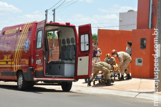 Motorista foge após atropelar motociclista em Chapadão do Sul