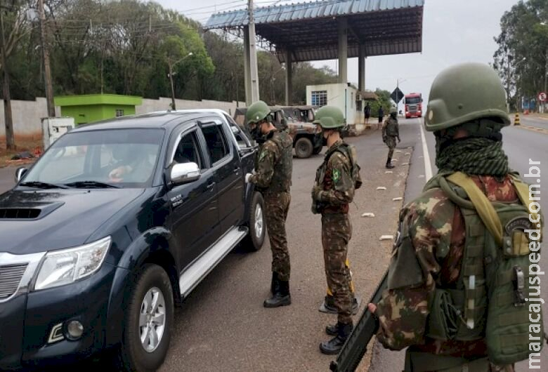 MS terá reforço do Exército e Aeronáutica no combate ao crime organizado MS terá reforço do Exército e Aeronáutica no combate ao crime organizado