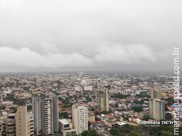 Na contramão do calor, cidades de MS encaram possibilidade de tempestades