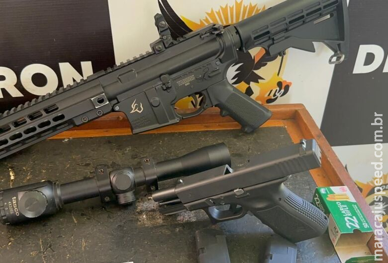 Operação com polícias de cinco estados já apreendeu 47t de drogas e mais de 300 armas em MS Operação com polícias de cinco estados já apreendeu 47t de drogas e mais de 300 armas em MS