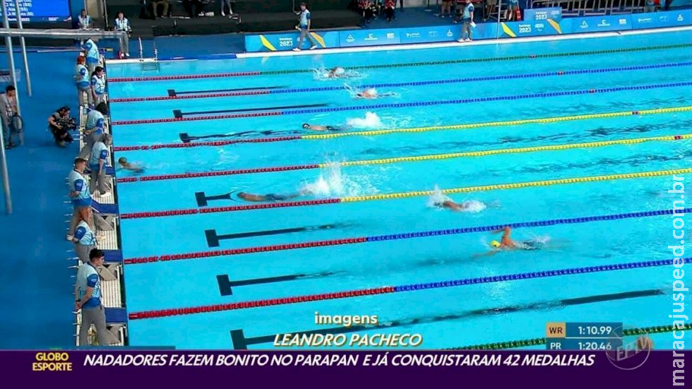 Parapan 2023: Brasil conquista quatro ouros e quebra recordes na natação