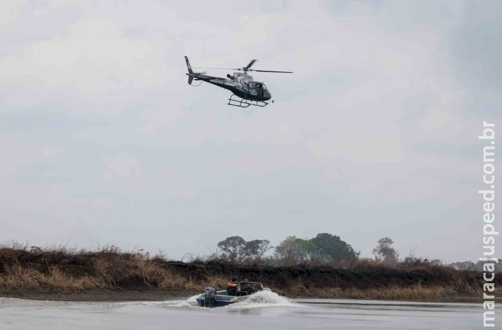 PMA e Grupo de Patrulhamento Aéreo utilizam helicóptero para resgatar animais feridos no Pantanal PMA e Grupo de Patrulhamento Aéreo utilizam helicóptero para resgatar animais feridos no Pantanal