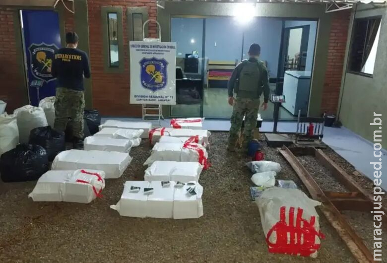 Polícia fecha laboratório de drogas que funcionava na região de fronteira