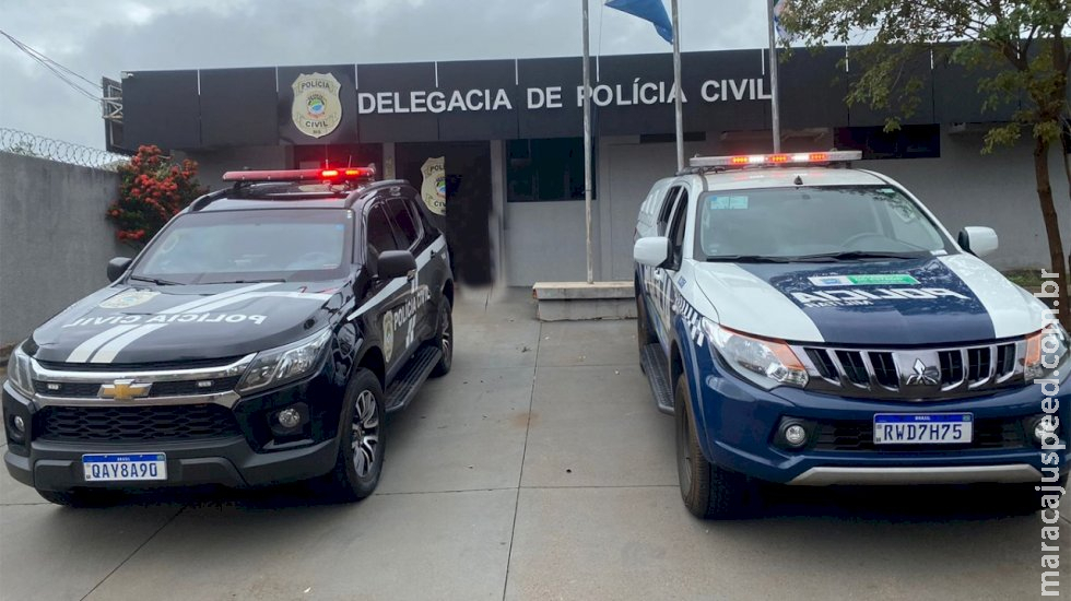 Polícias civil e militar prendem em Caarapó acusado de atropelar pedestre em São José, Vicentina Polícias civil e militar prendem em Caarapó acusado de atropelar pedestre em São José, Vicentina