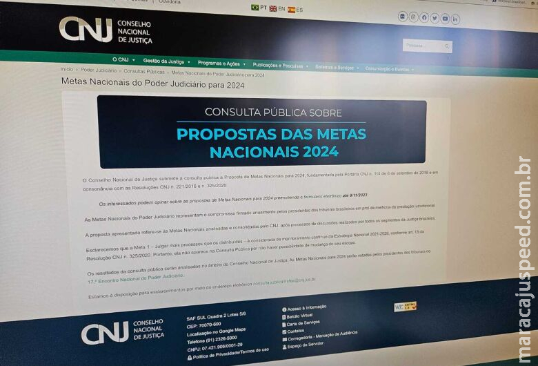 Prazo para participar da consulta para metas nacionais termina hoje