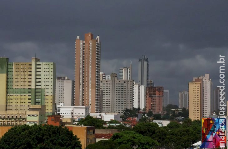 Previsão de tempo instável e probabilidade de chuvas para esta quinta-feira