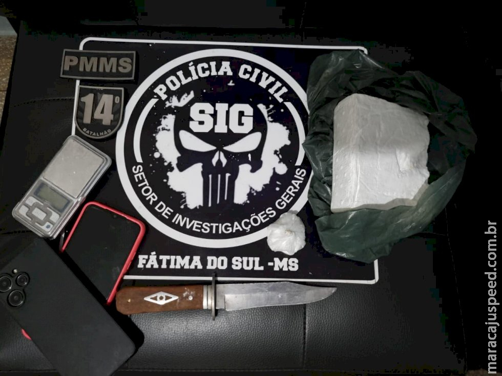 SIG de Fátima do Sul, com apoio da PM, prende em flagrante duas mulheres com mais de 500 gramas de cocaína SIG de Fátima do Sul, com apoio da PM, prende em flagrante duas mulheres com mais de 500 gramas de cocaína
