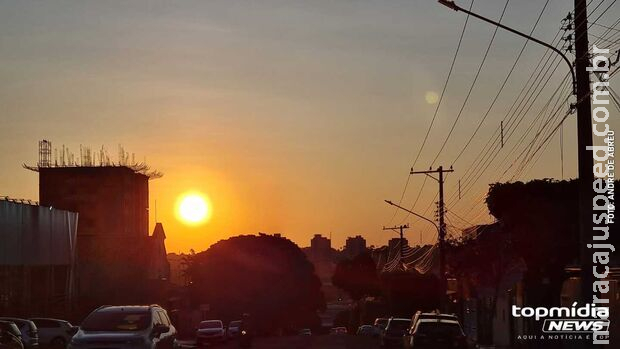 Terça-feira tem previsão de sol com chances de chuvas em MS