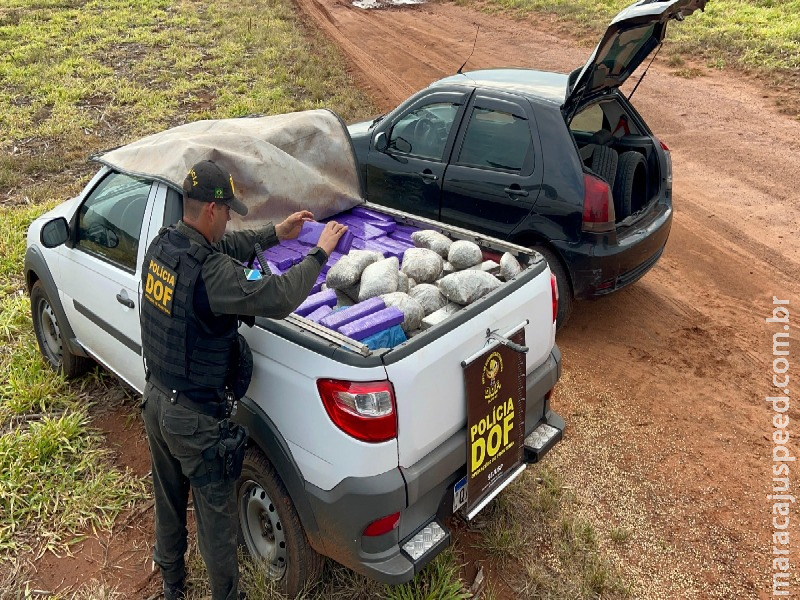 Veículo roubado em Campo Grande é recuperado pelo DOF com mais de 850 quilos de drogas Veículo roubado em Campo Grande é recuperado pelo DOF com mais de 850 quilos de drogas