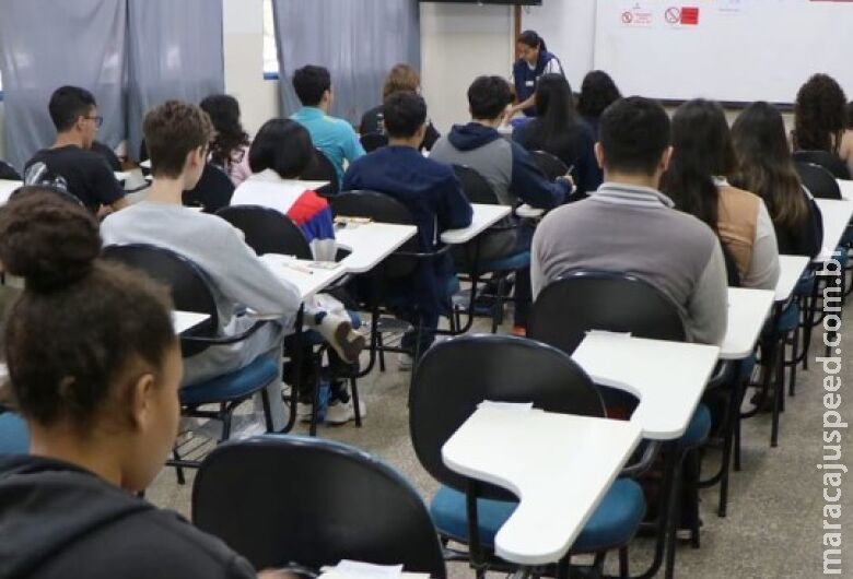 Vestibular da UEMS tem abstenção de 18,05% de alunos inscritos Vestibular da UEMS tem abstenção de 18,05% de alunos inscritos