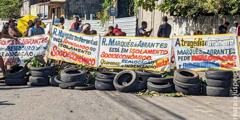 Deslocamento de mina em Maceió cai para 0,25 cm por hora