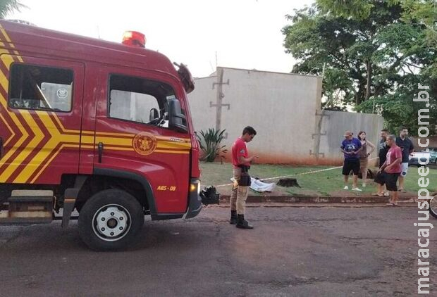 Homem de 35 anos é encontrado morto em Dourados Homem de 35 anos é encontrado morto em Dourados