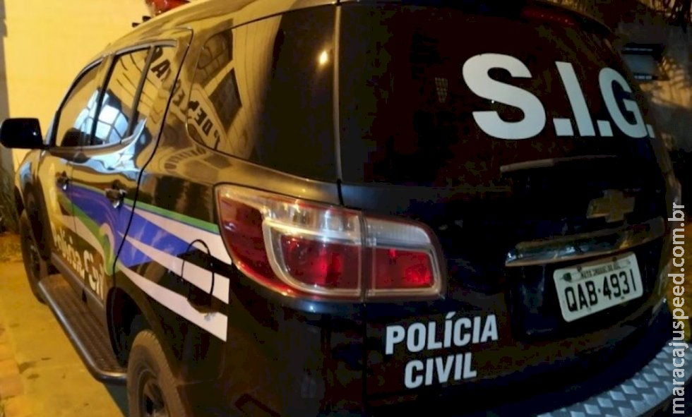 Homem é preso por por assassinar idoso a facadas em Nova Andradina Homem é preso por por assassinar idoso a facadas em Nova Andradina