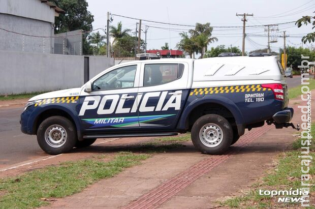 Homem é socorrido com exposição do crânio após briga em Campo Grande Homem é socorrido com exposição do crânio após briga em Campo Grande