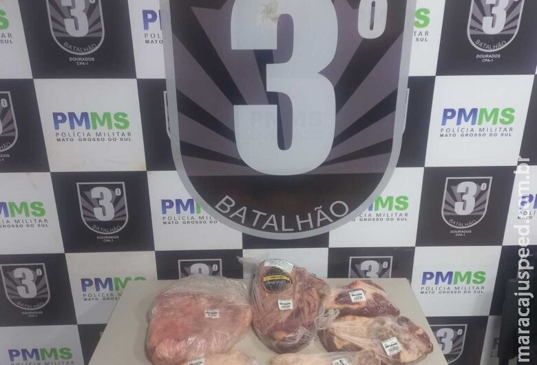 Homem faz "limpa" em carnes de mercado e vai preso 