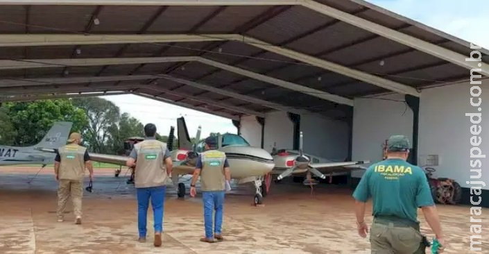 Ibama apreende aeronaves em fazendas e aplica R$ 600 milhões em multas