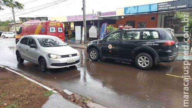 Idoso é atropelado e fica em estado grave no Tiradentes