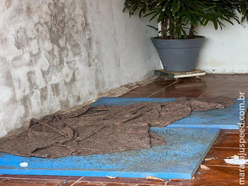 Idoso é encontrado acamado e desnutrido em ambiente totalmente insalubre em Fátima do Sul