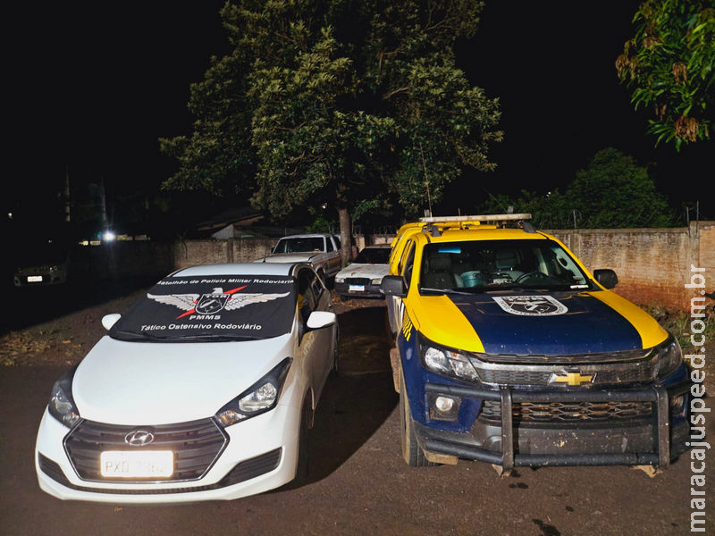 Maracaju: Polícia Militar Rodoviária prende casal por receptação e recupera veículo furtado no Estado de São Paulo Maracaju: Polícia Militar Rodoviária prende casal por receptação e recupera veículo furtado no Estado de São Paulo