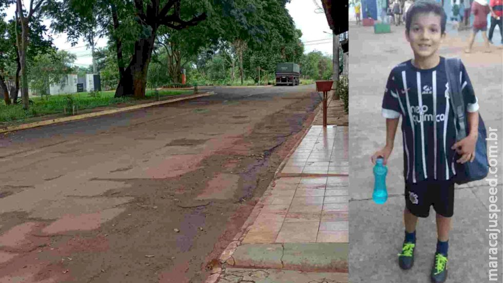 Menino é atingido por raio enquanto brincava em poça de chuva