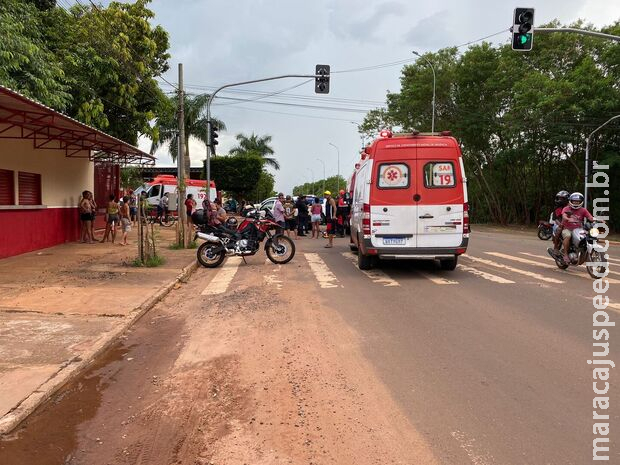 Padrasto era quem pilotava moto em acidente que matou bebê no São Jorge da Lagoa Padrasto era quem pilotava moto em acidente que matou bebê no São Jorge da Lagoa