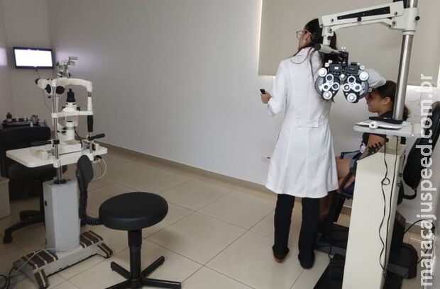 Parceria oferece exames oftalmológicos para crianças e adolescentes da rede pública de educação