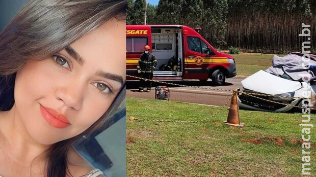 Passageira de carro morre em acidente com carreta na BR-262, em Ribas do Rio Pardo Passageira de carro morre em acidente com carreta na BR-262, em Ribas do Rio Pardo