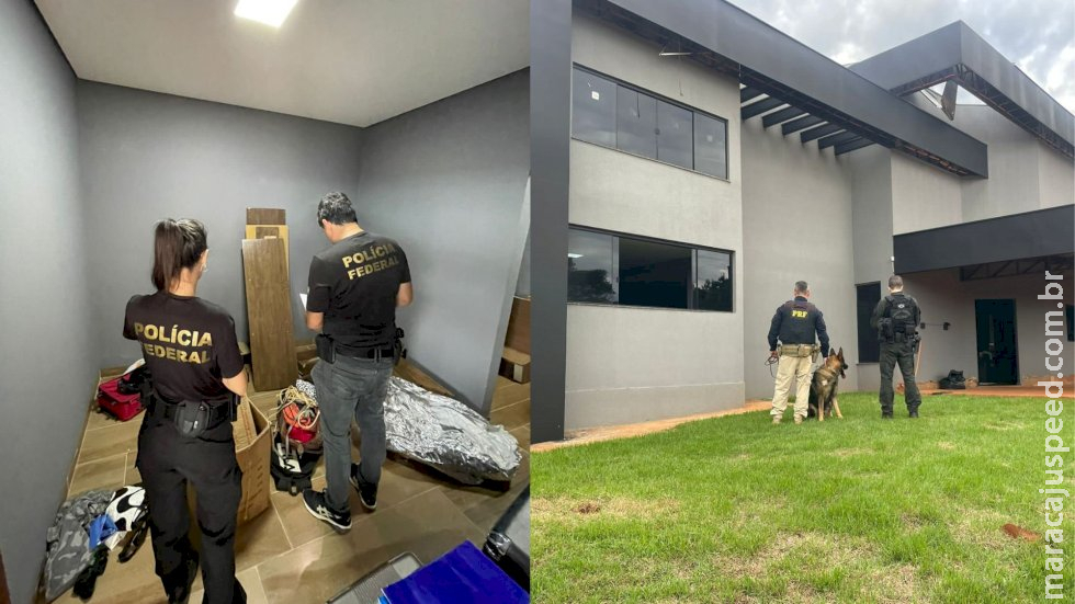 PF deflagra 2ª fase de operação contra grupo que enviava drogas e armas de MS para o RJ