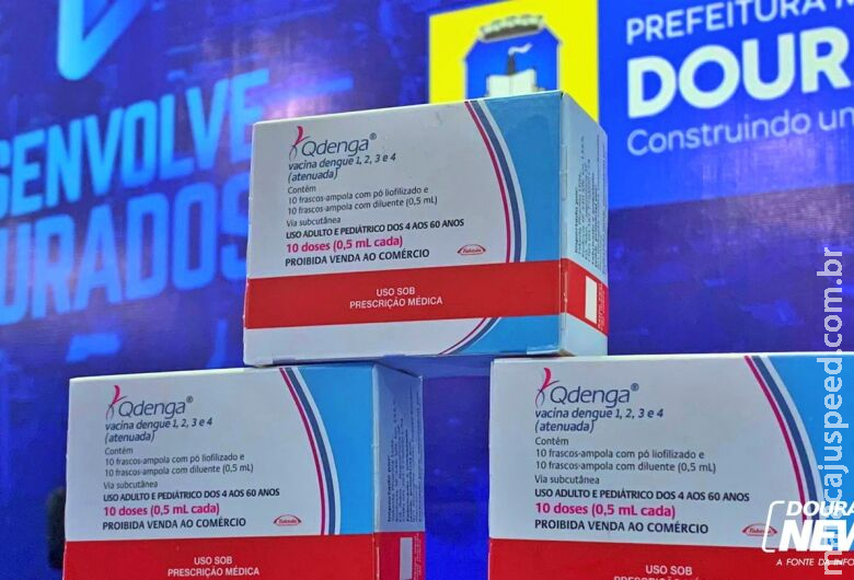 Pioneira no país, Dourados começa a vacinação em massa contra dengue em janeiro